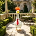 thumbnail image 4 of Holiday Porch Goose Funny Outfits with Wig, All Season Costume Clothes for Lawn Garden Patio Indoor Outdoor Statue Decor, 4 of 6