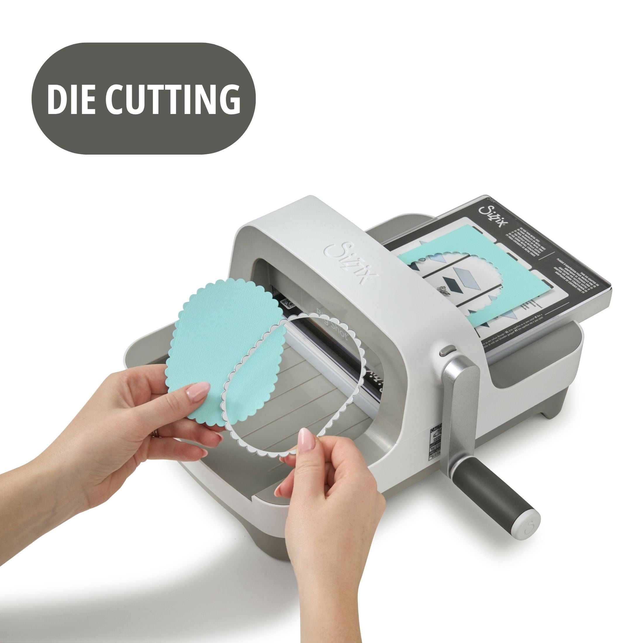 Sizzix Big Shot Multipurpose Die-Cutting & Embossing Machine Only, 6-inch Opening