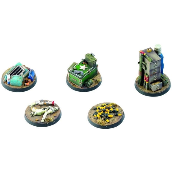 Fallout - Wasteland Warfare - Terrain Exp. Objective Markers 2 (Other)