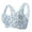 D, variant on Gubotare Strapless Bras For Women Women's Shirred Front Sport Bra With Removable Pads,C XL