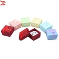 thumbnail image 5 of 12/24/36pcs Ring Storage Box Earring Storage Gift Box High Quality Paper Jewelry Packaging Container Small Jewelry Box Display Dark Blue 12 pcs, 5 of 6