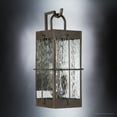 thumbnail image 4 of Luxury Ultilitarian Outdoor Wall Sconce, 19.00''H x 8.25''W, with Tudor Style Elements, English Country Design, Urban Bronze Finish and Clear Water Glass, UQL1462, 4 of 6