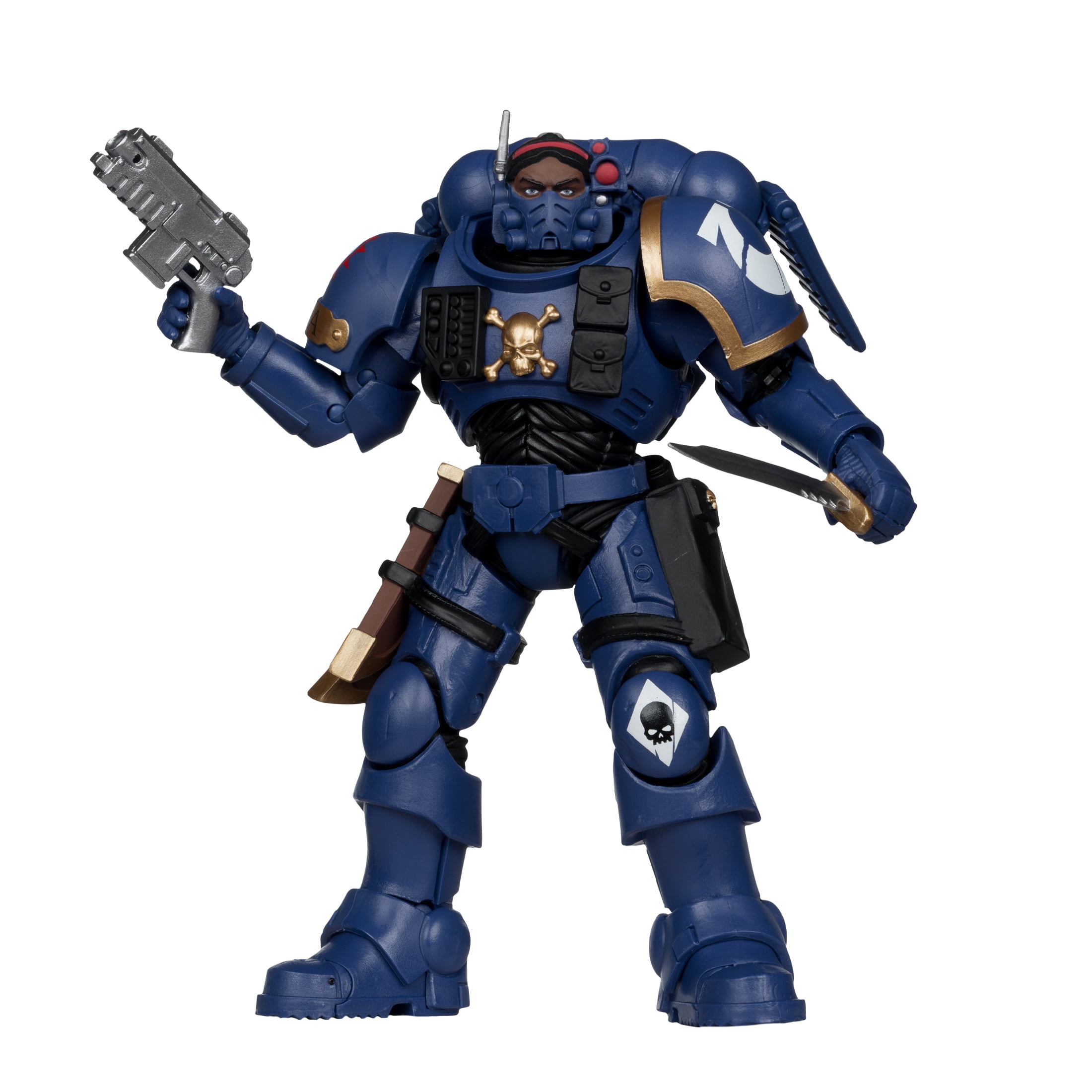 Lieutenant in Phobos Armour: Ultramarines (Warhammer 40,000) 7" Figure - McFarlane Toys