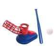 thumbnail image 2 of Lanzador de béisbol automático con pelotas y bate, entrenamiento de aprendizaje, actividad de habilidad de bateo, entretenimiento, ejercicio a de Yotijar juego de entrenamiento de beisbol, 2 of 8