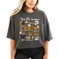 thumbnail image 3 of Tis The Season Halloween Shirt for Women & Teens Tremdy Fall Things Tee Pepper Shirt Adult 2X-Large, 3 of 4
