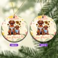 thumbnail image 2 of Happy Mother's Day Proud Rhodesian Ridgeback Mom Ceramic Round Ornament Ridgebacks Dog Lover Gifts Home Tree Decor - 03003, 2 of 5