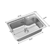 thumbnail image 4 of Fregadero Tarja Cocina VBG Plateado 61*43*17, 4 of 5