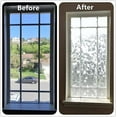 thumbnail image 7 of Baysoom RockRose 17.7 in x 78.7 in Cut Glass Privacy Window Film, 7 of 7