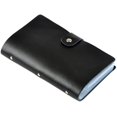 thumbnail image 2 of Leather Credit Card Holder Business ID Card Case Book Style Name Card Holder Book, 2 of 5