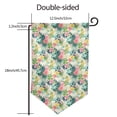 thumbnail image 7 of Wukai Tropical Flowers Print Garden Flag 12.5x18 Inch Double Sided Sun-resistant Rain-resistant, Wrinkle-resistant Colorfast(Only Flag), 7 of 7