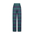 thumbnail image 4 of Soki Women Pajama/Lounge Pants Checkered Printed Drawstring Side Pockets Casual Trousers With Pockets, 4 of 5
