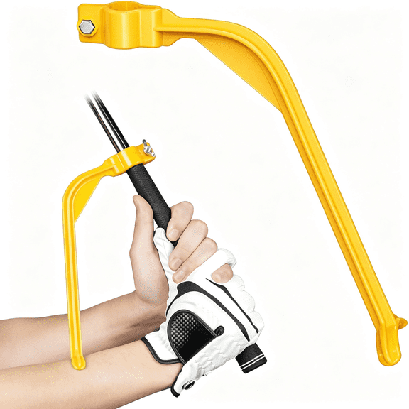 BESTSKY Golf Training Wrist Hinge Golf Swing Training Aid Swing Correcting Trainer Tool for Golfers Beginners Arm Elbow Posture Teaching Accessory for Golf Club Practice