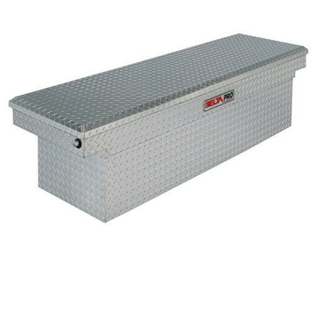 Single Truck Box Delta 1-002000 Aluminum Single Lid Super Deep Full-size Crossover Truck Box (Bright) ()