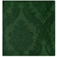 thumbnail image 4 of Newbridge Christmas Hunter Green Damask Barcelona Scroll 90 inch Round Fabric Tablecloth, 4 of 4