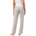 thumbnail image 5 of Lucky Brand Women's 2 Pack Straight Leg Lounge Pant with Drawstrings and Pockets Size: S, Color: Stars/Light Heather Grey, 5 of 5