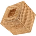 thumbnail image 3 of WHAMVOX Rattan Tissue Box Cover Square Rattan Woven Tissue Holder Tissue Holder, 3 of 8