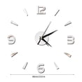 thumbnail image 4 of DIY Wall Clock Sticker Acrylic Mirror Modern  Room Decor, 4 of 8