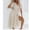 White, variant on Summer Dresses for Women Short Sleeve T Shirt Dress Round Neck Knee Length Casual Dress White XL