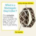 thumbnail image 5 of Country Brook Petz® 2 inch Rattlesnake Martingale Dog Collar, Large, 5 of 7