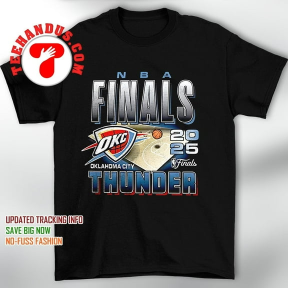 Finals Oklahoma City 2025 shirt, Thunder Basketball Shirt, Men and Women Short Sleeve T-shirt