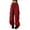 Red, variant on asjyhkr Cargo Pants Women Drawstring High Waist Wide Leg Jogger Lightweight Hiking Gym Workout Outdoor Trousers with Multi Pockets