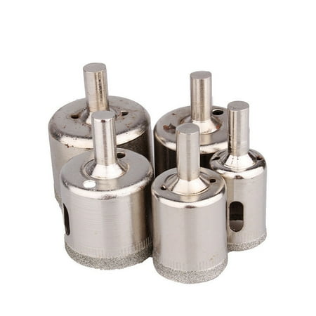 

5pcs Diamond Tile Drill Bit Bits Set Granite Cutting