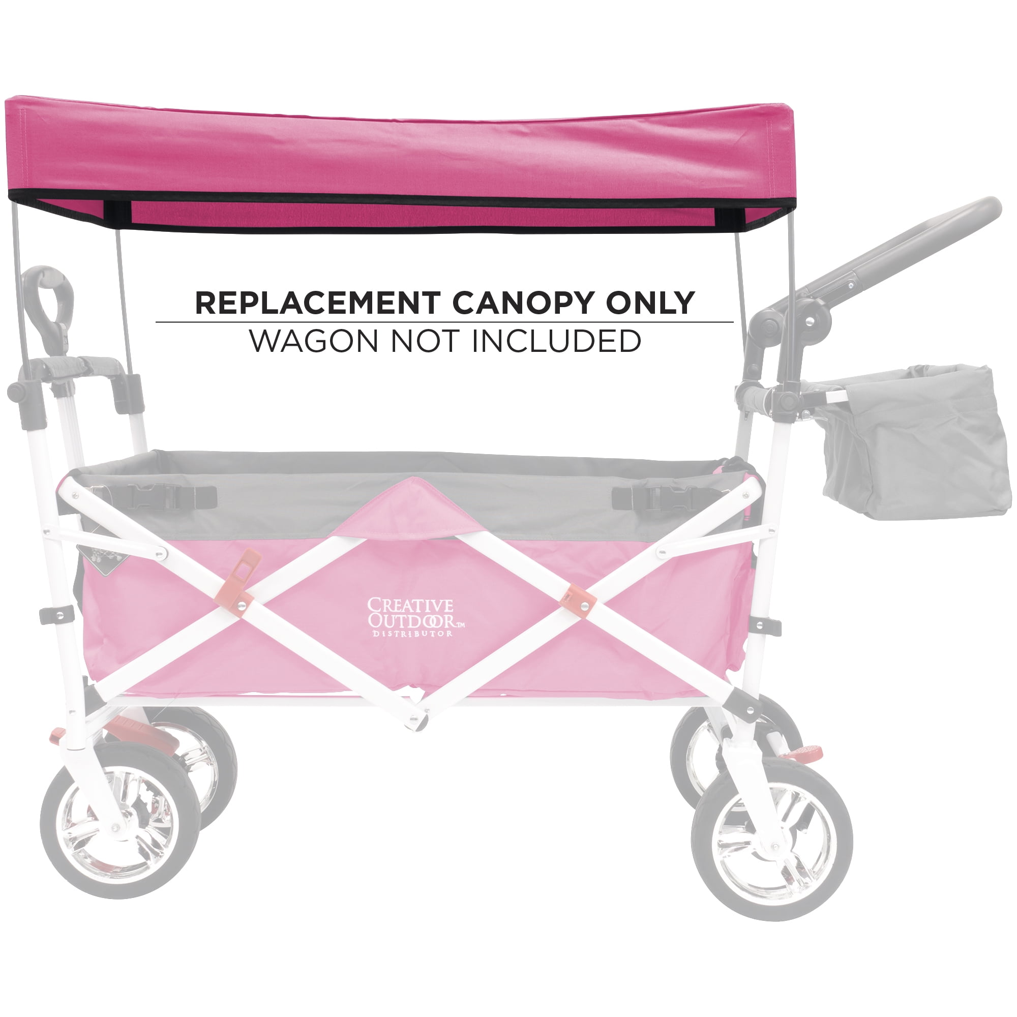 Details about   Push Pull Folding Wagon Titanium Series Replacement Canopy 