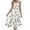 B White, variant on A Line Dresses for Women Woman Fashion Summer Beach Printing Pockets Tank Round-Neck Sleeveless Tank Dresses B White L