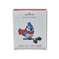 thumbnail image 2 of Hallmark Keepsake Christmas Ornament 2020, Mini Cozy Lil' Critters Blue Jay Bird, 0.89", 2 of 8
