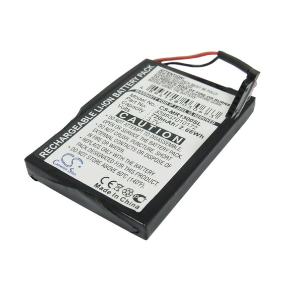 Battery for Magellan 338937010172 RoadMate 1300 1340 GPS CS-MR1300SL 3.7V 720mAh