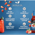 thumbnail image 5 of Syruvia Strawberry Sugar Free Coffee Syrup No-Calorie Coffee Sauce for Coffee, Lattes, Shakes, Smoothies, Desserts, 25.4 Fl. Oz, 5 of 7