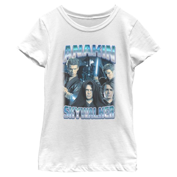 Girls Star Wars Anakin Skywalker Collage T Shirt