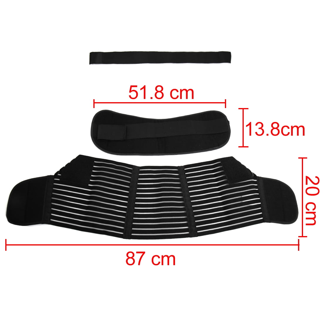 Unique Bargains Maternity Antepartum Belt Pregnant Abdominal Support Waist Belly Band XXL