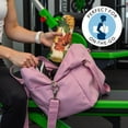 thumbnail image 5 of Beige Red Sunflower Pattern Hot Yoga Mat Towel Non Slip for Hot Yoga - Quick-Drying Yoga Mat Cover with 4 Corner Pockets with Travel Bag - Hot Yoga Towel Non Slip 74"x26", 5 of 6