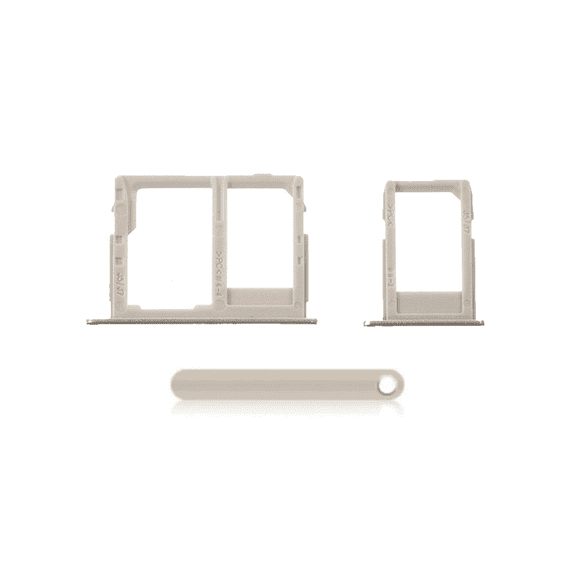 Replacement Sim Card Tray Compatible For Samsung Galaxy J7 Pro (J730 / 2017) (Gold)