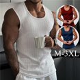 thumbnail image 3 of Chaleco de gimnasio de secado rápido para hombre, ropa de culturismo, camiseta sin mangas de entrenamiento, chaleco de Fitness de verano, 3 of 4