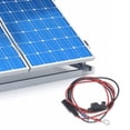 thumbnail image 3 of Luxshiny Solar Panel Extension Cord Solar Panel Wires Outdoor Installation Black Copper 1Pcs 19.7X0.8X0.4In, 3 of 8