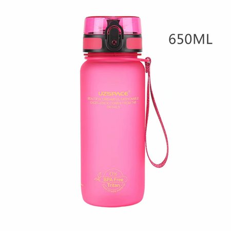 Uzspace 400ml 520ml 800ml 1100ml Tritan Bpa Free Plastic Outdoor Sports
