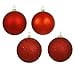 thumbnail image 3 of Vickerman N591003A 4 in. Red 4 Finish Ball Asst 12-Box, 3 of 4