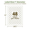 thumbnail image 6 of Avery EcoFriendly Round Labels, 1" Diameter, 2,400ct, 6 of 10