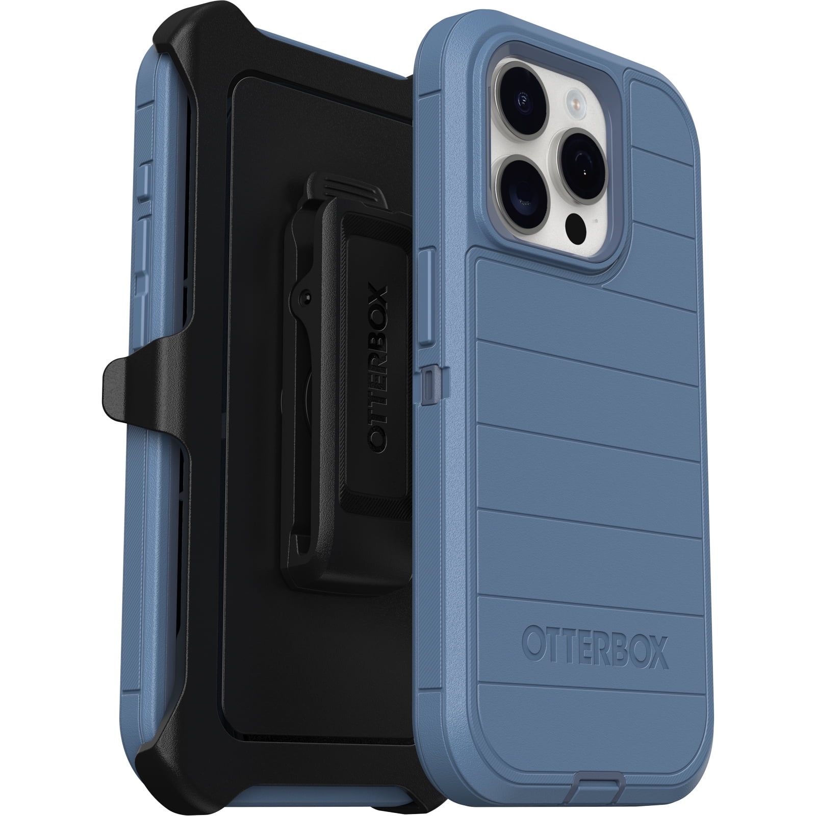 OtterBox Defender Series Pro Case for Apple iPhone 15 Pro - Baby Blue Jeans