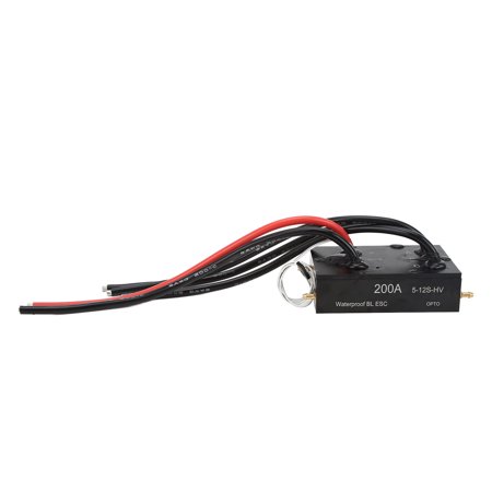Electronic Speed Controller, Waterproof 200A ESC Water Cooling High ...