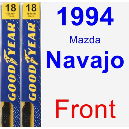 - 1994 Mazda Navajo Wiper Blade Set/Kit (Front) (2 Blades) - Premium