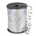 thumbnail image 1 of Unique Bargains 500 Yards Glitter Curling Ribbon Crimped Balloon String Metallic 3/16' for Party Decoration, Silver, 1 of 6