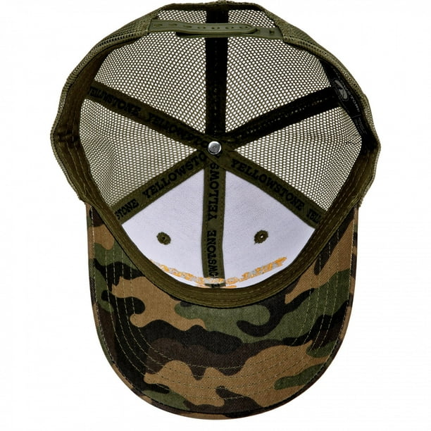 Yellowstone sales camo hat