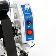 Fichiouy Manual Hot Foil Stamping Machine 1-3 Row Ribbon Coding Batch Date Code Printer