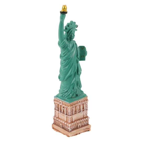 OUNONA Multi-Color Resin Lady Statue for Home and Office Decoration