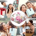 thumbnail image 5 of Wearable Blanket,Pioneer Flower Floral Print Pattern Hooded Wearable Flannel Blanket for Adults & Teens with Buckle,Winter Poncho Shawl Wrap Cape,60"x80", 5 of 5