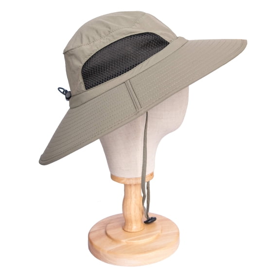 Wide Brim Vented Boonie w/ Adjustable Chin Strap