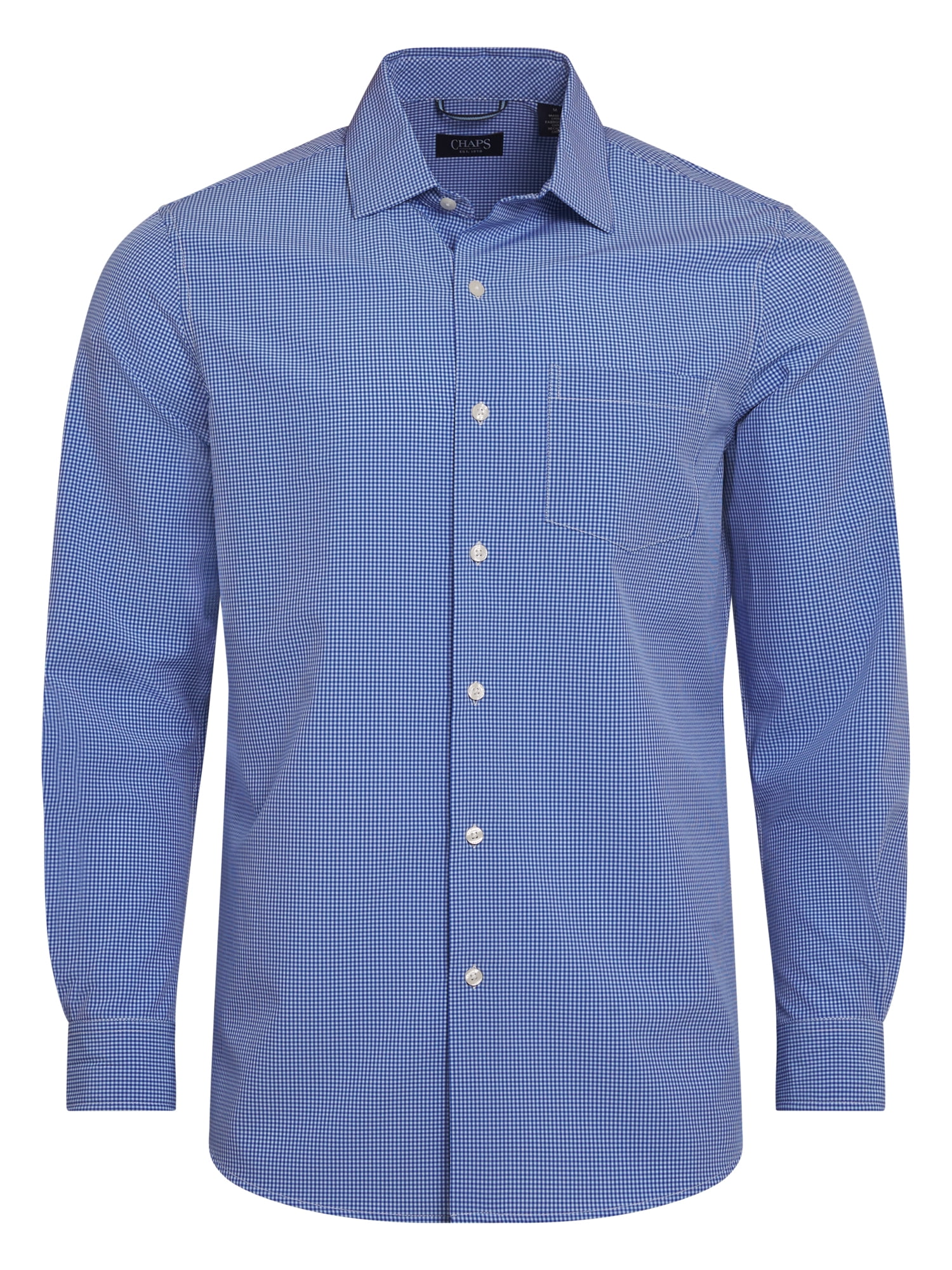 Chaps Men's & Big Men's Classic Performance Long Sleeve Stretch Button-Down Shirt, Sizes S-2XL